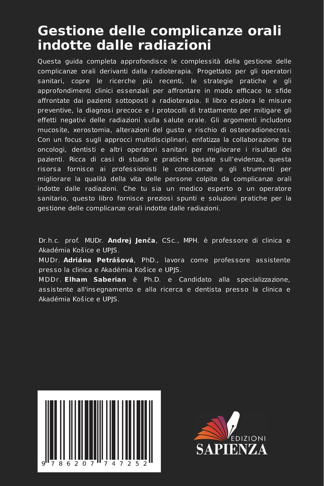 Gestione delle complicanze orali indotte dalle radiazioni