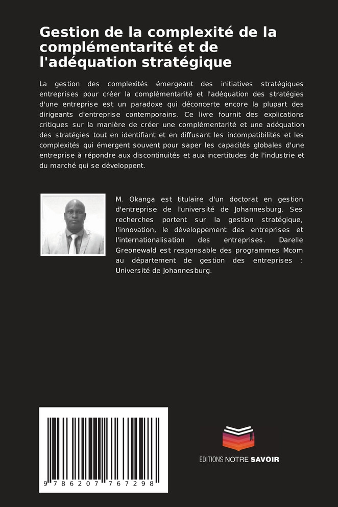 Gestion de la complexité de la complémentarité et de l'adéquation stratégique