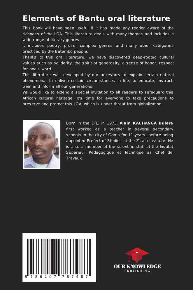 Elements of Bantu oral literature