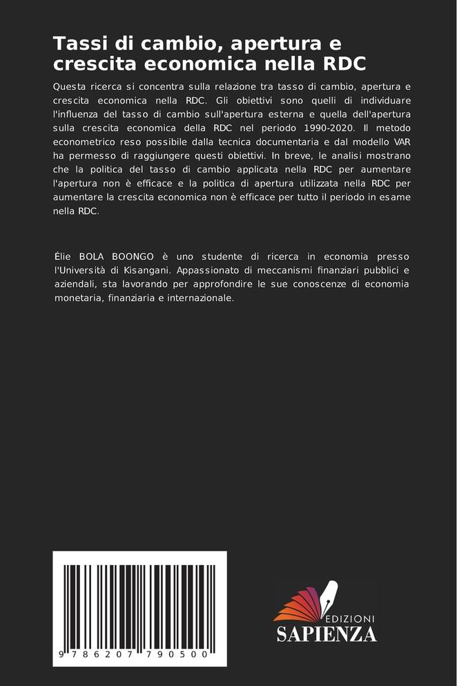 Tassi di cambio, apertura e crescita economica nella RDC