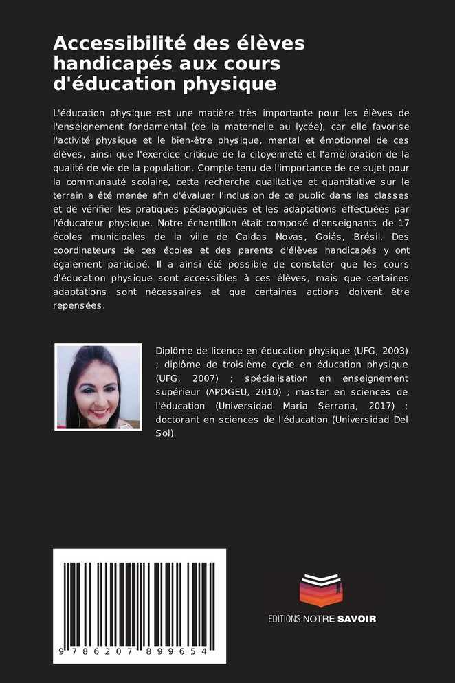 Accessibilité des élèves handicapés aux cours d'éducation physique