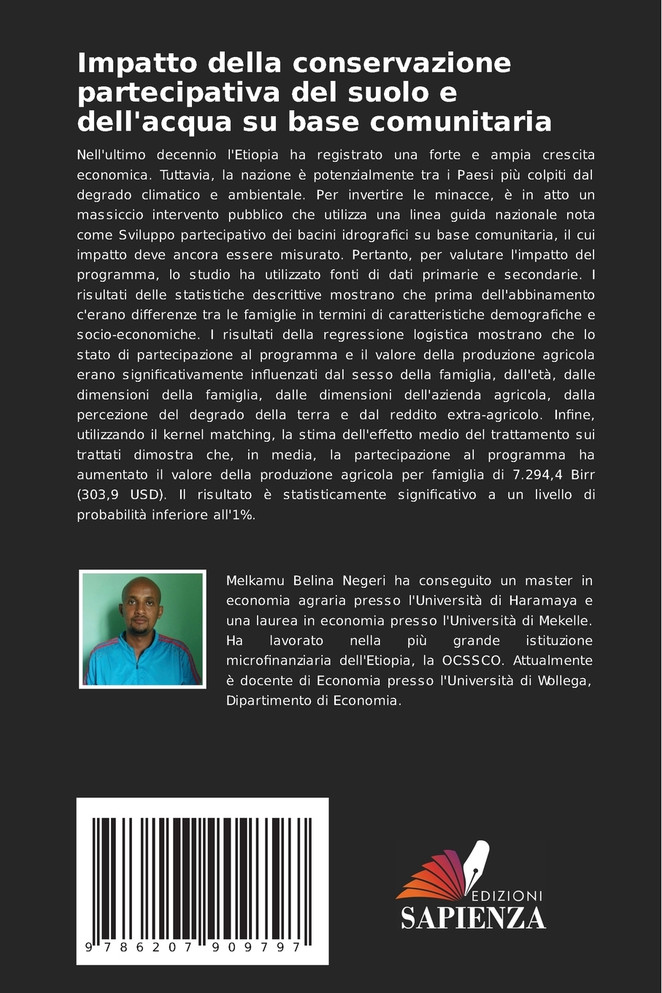 Impatto della conservazione partecipativa del suolo e dell'acqua su base comunitaria