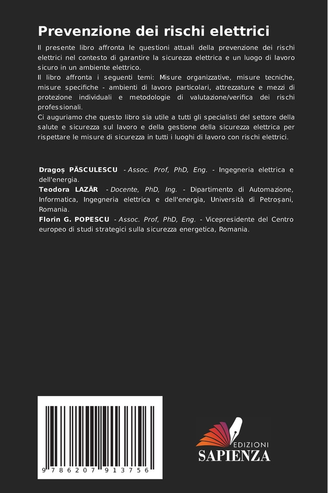 Prevenzione dei rischi elettrici