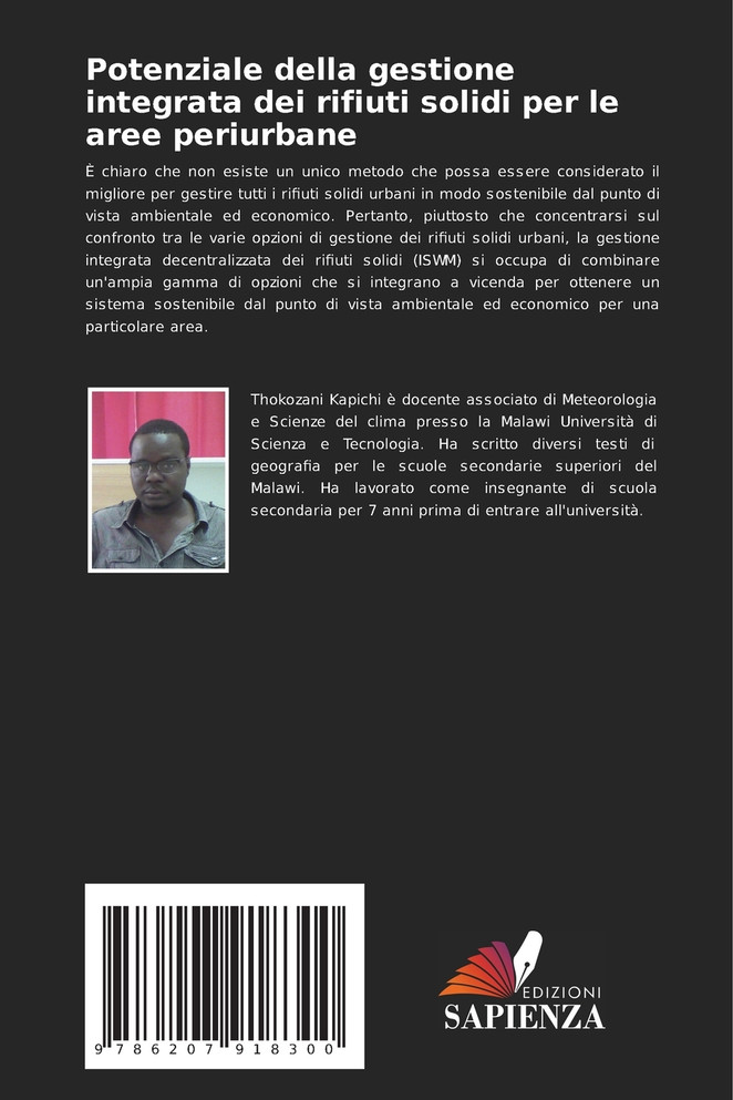 Potenziale della gestione integrata dei rifiuti solidi per le aree periurbane