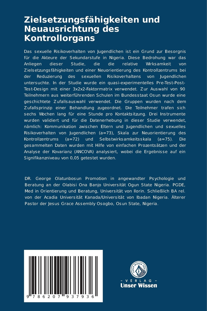 Zielsetzungsfähigkeiten und Neuausrichtung des Kontrollorgans