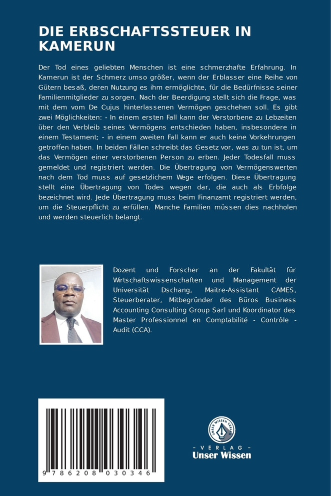 DIE ERBSCHAFTSSTEUER IN KAMERUN