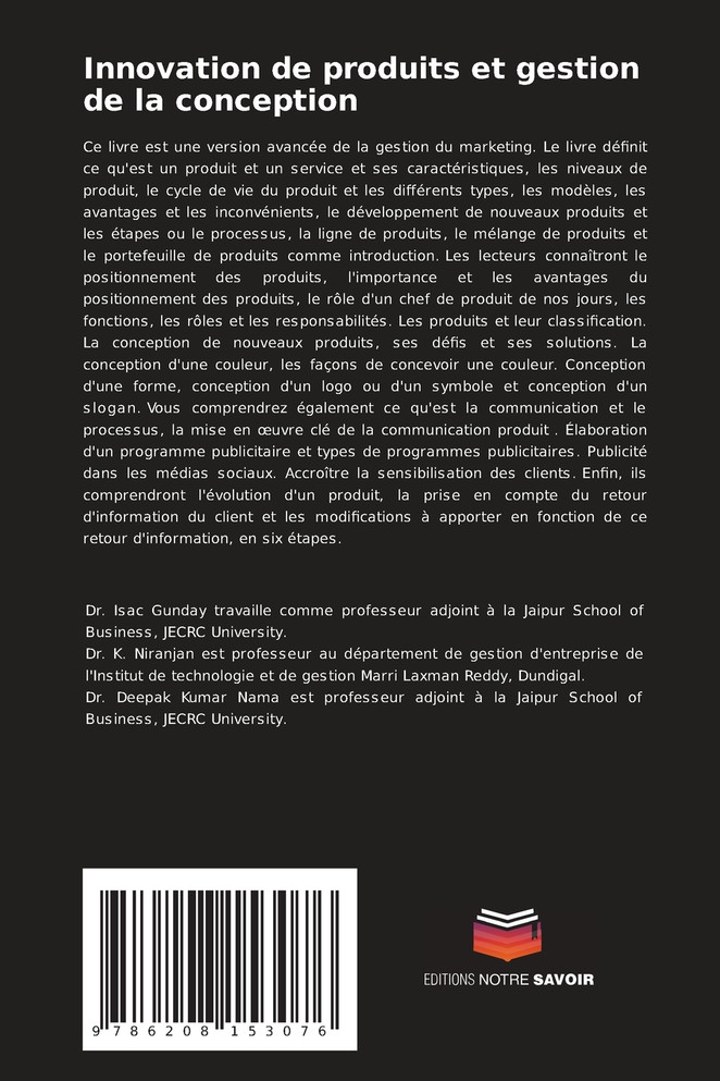 Innovation de produits et gestion de la conception