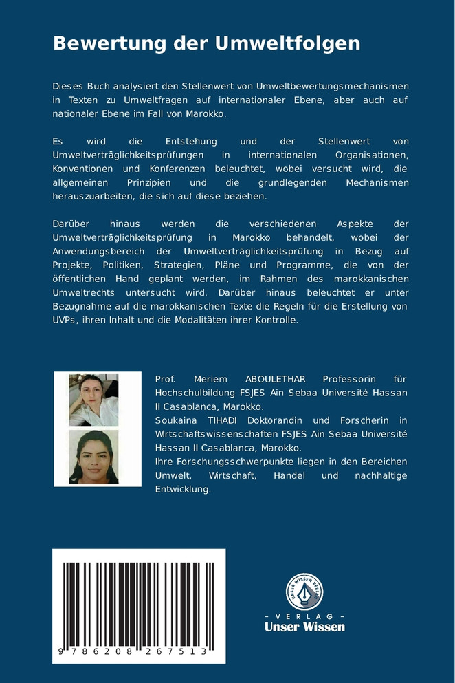 Bewertung der Umweltfolgen