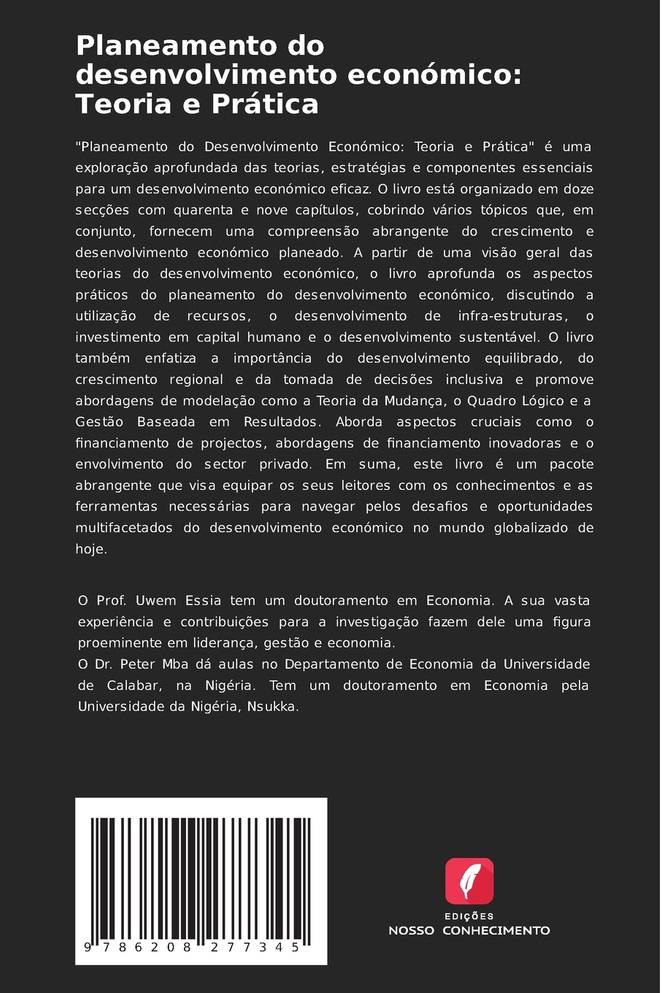 Planeamento do desenvolvimento económico