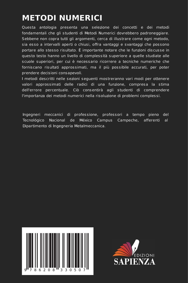 METODI NUMERICI