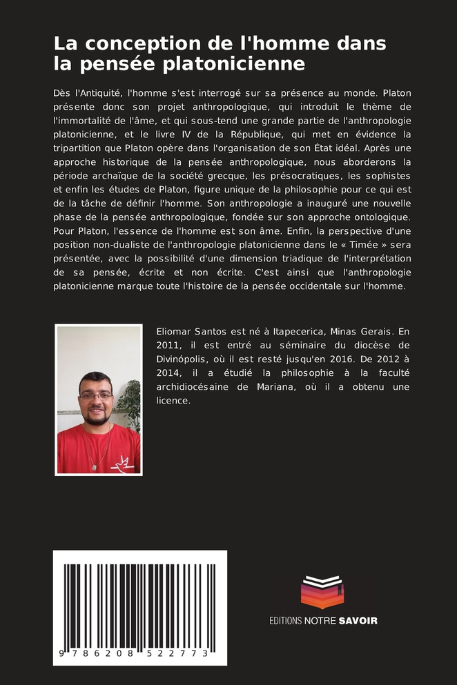 La conception de l'homme dans la pensée platonicienne