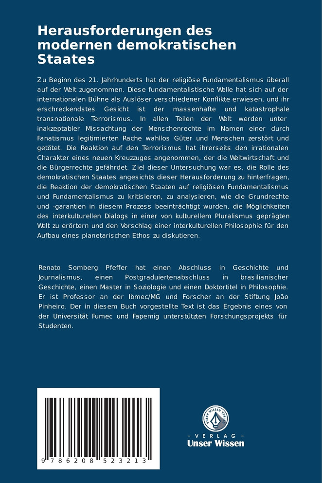 Herausforderungen des modernen demokratischen Staates