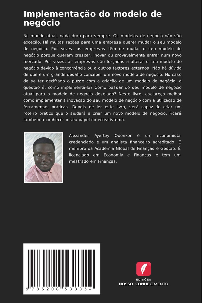 Implementação do modelo de negócio