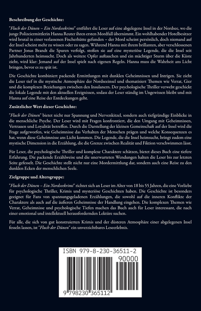 Fluch der Dünen - Ein Nordseekrimi