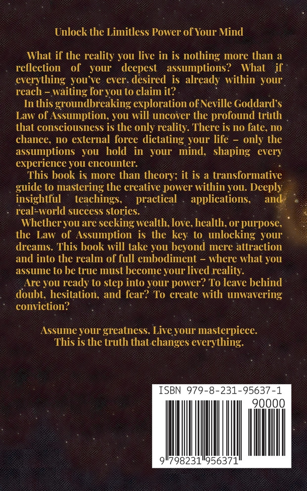 Mastering the Law of Assumption