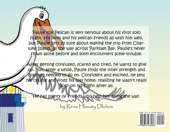 Paulie the Pelican's First Solo Flight