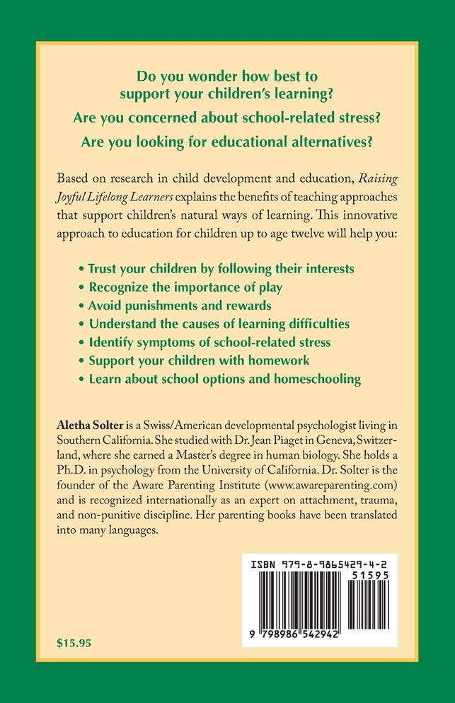 Raising Joyful Lifelong Learners