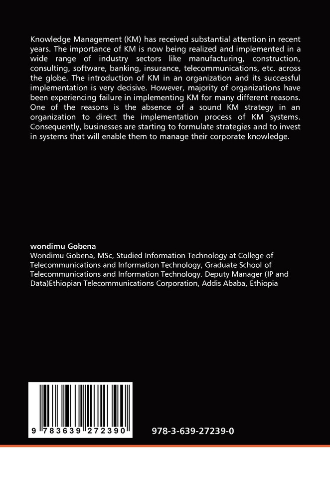 Developing a Knowledge Management Strategy for Telecommunications