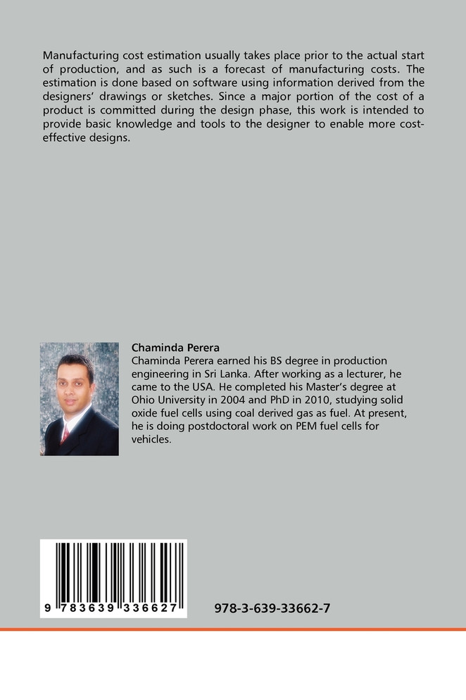 Introduction to Cost Modeling for Manufacturing Processes