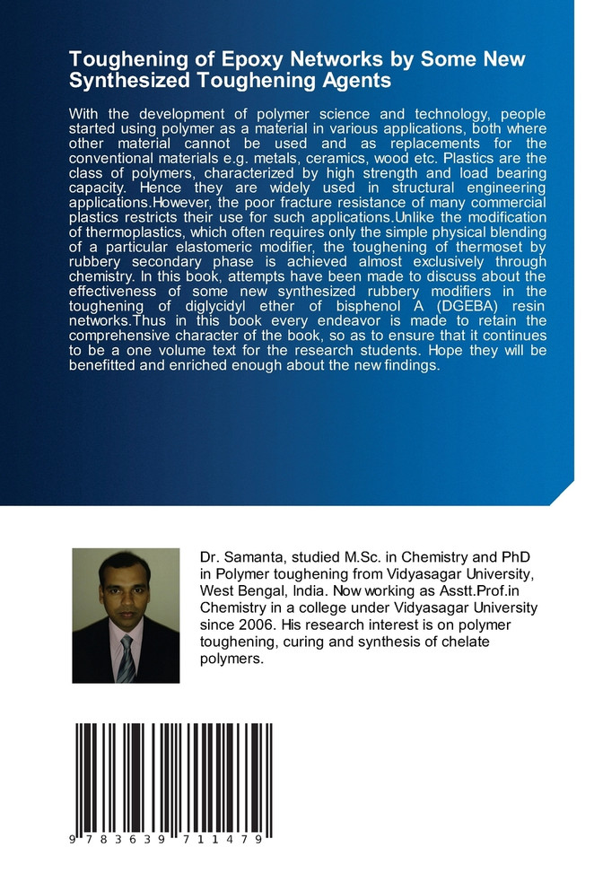 Toughening of Epoxy Networks by Some New Synthesized Toughening Agents