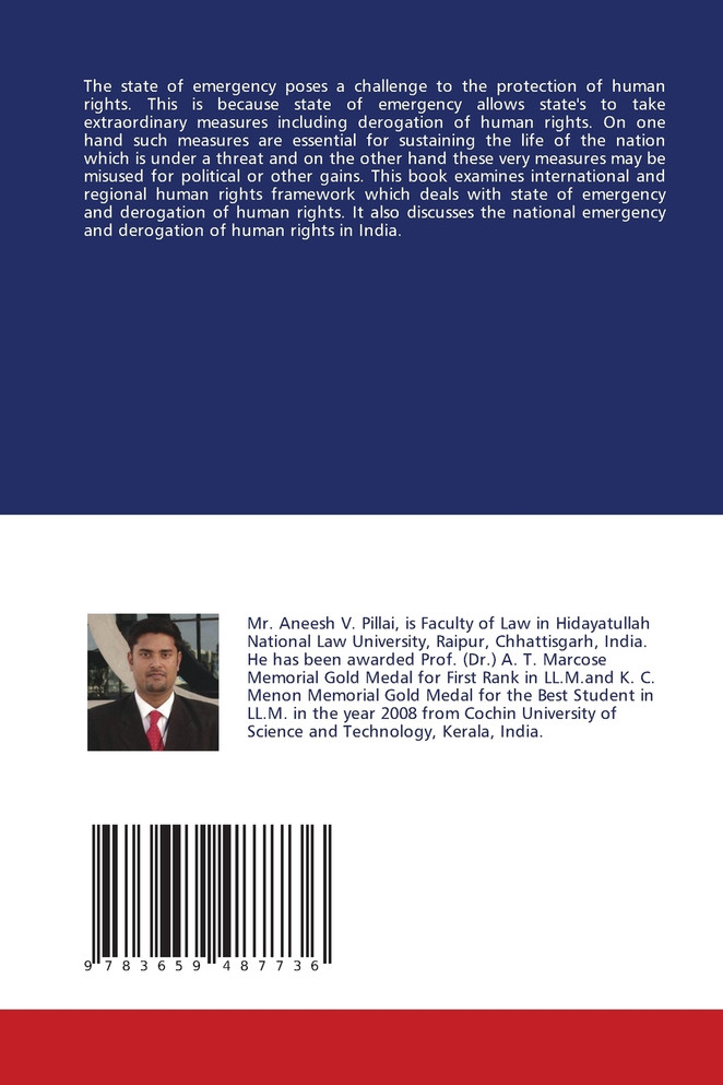 State of Emergency and Derogation of Human Rights