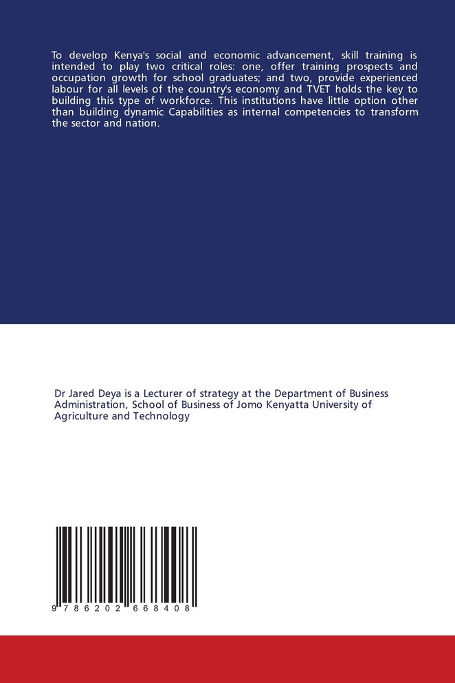 Dynamic Capabilities and Competitive Advantage of TVET Institutions