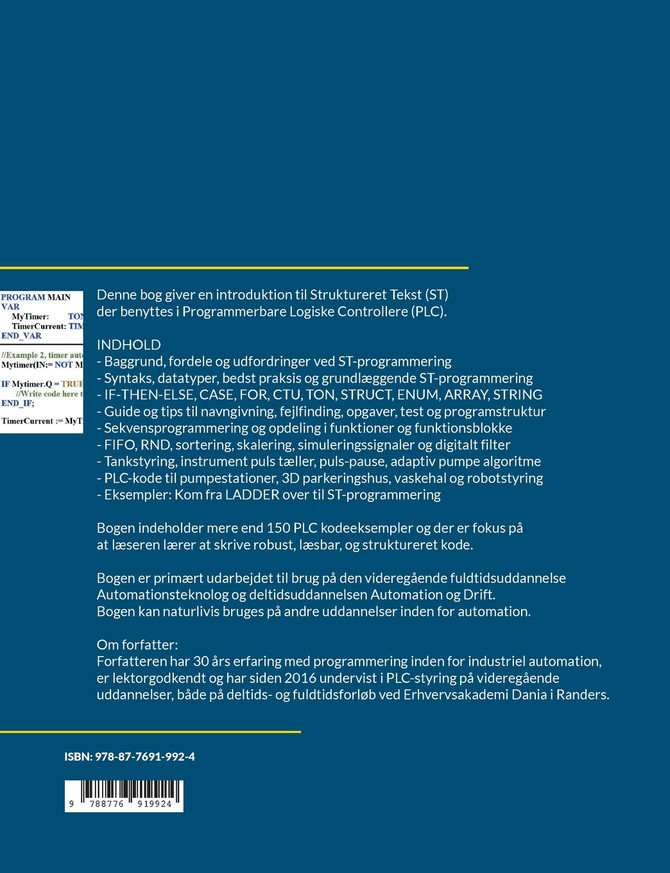 PLC styring med Structured Text (ST), V4
