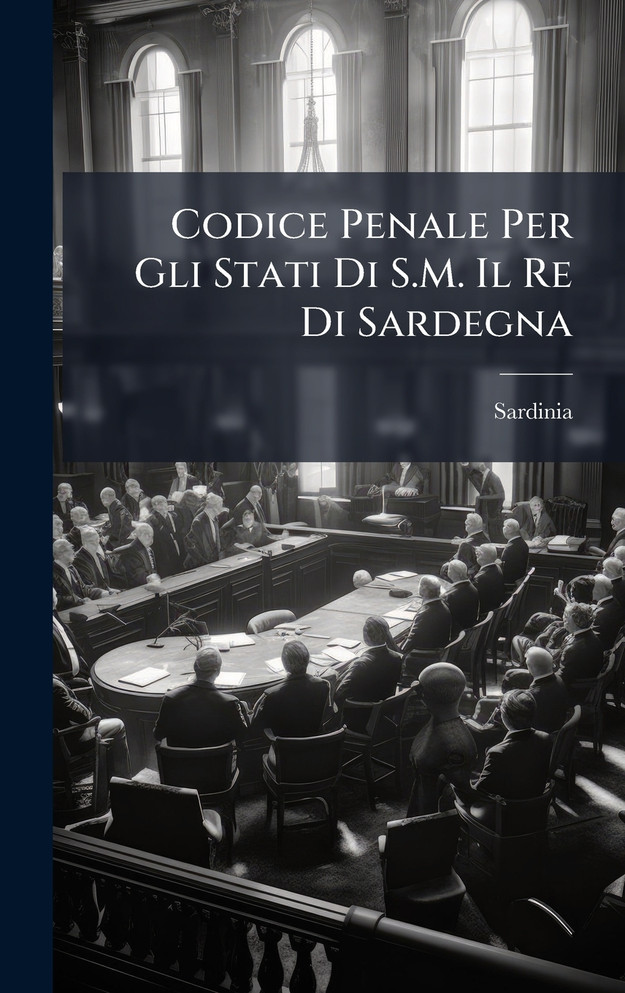 Codice Penale Per Gli Stati Di S.M. Il Re Di Sardegna