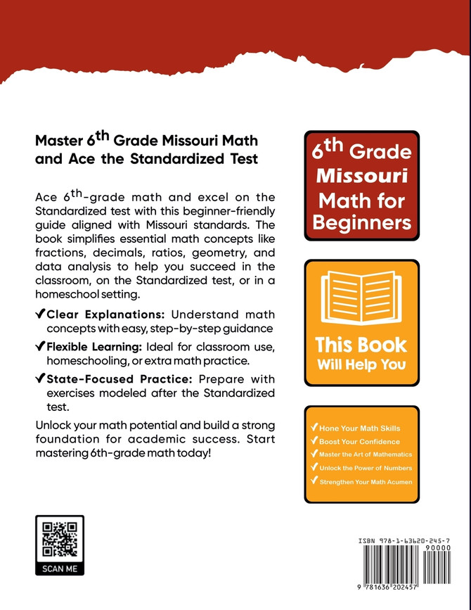 6th Grade Missouri Math for Beginners