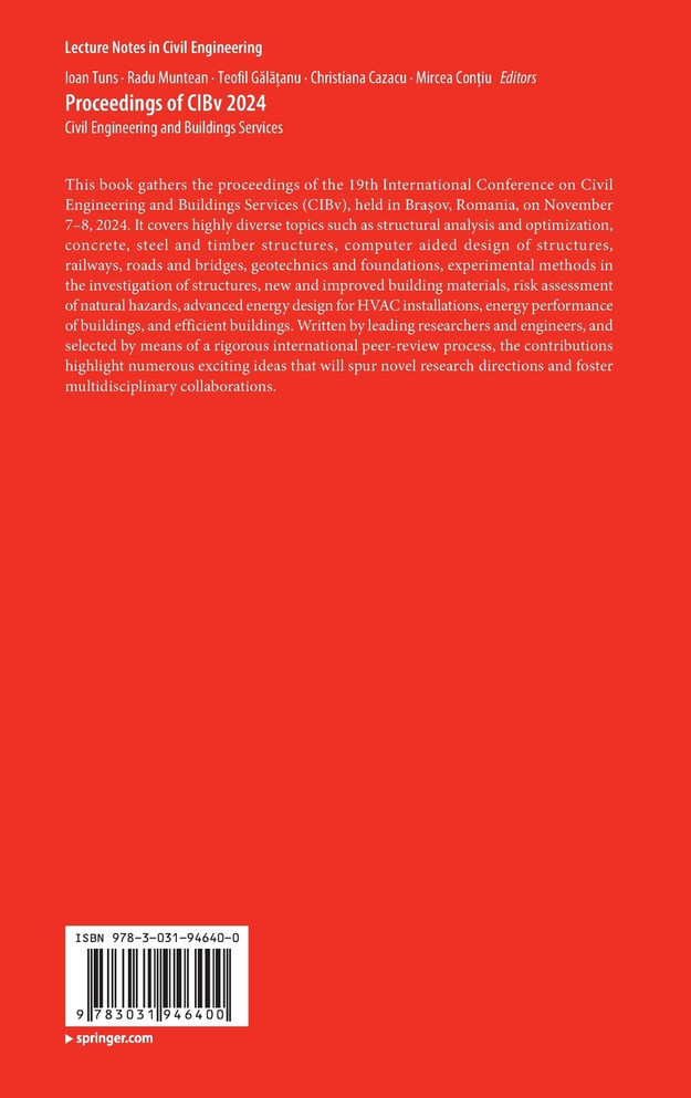 Proceedings of CIBv 2024