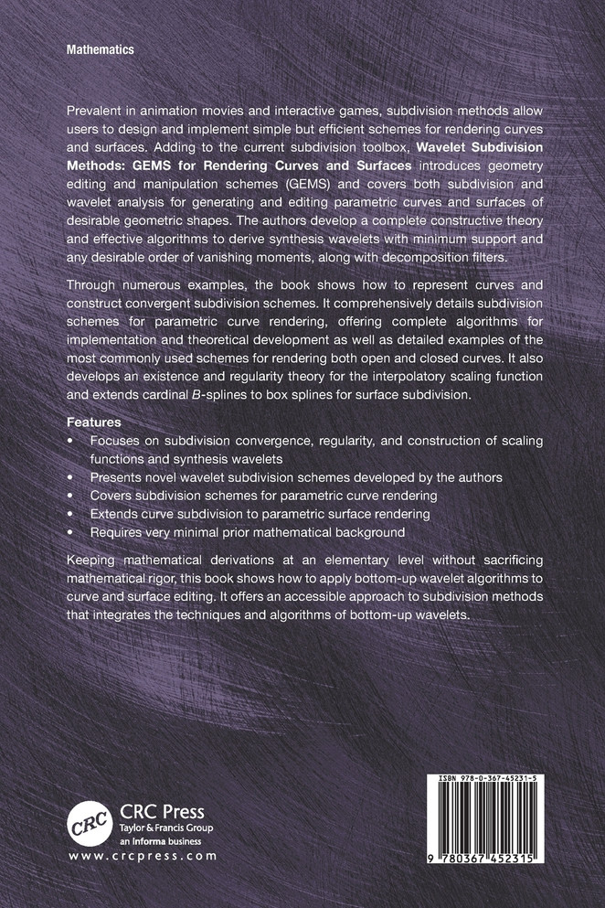 Wavelet Subdivision Methods