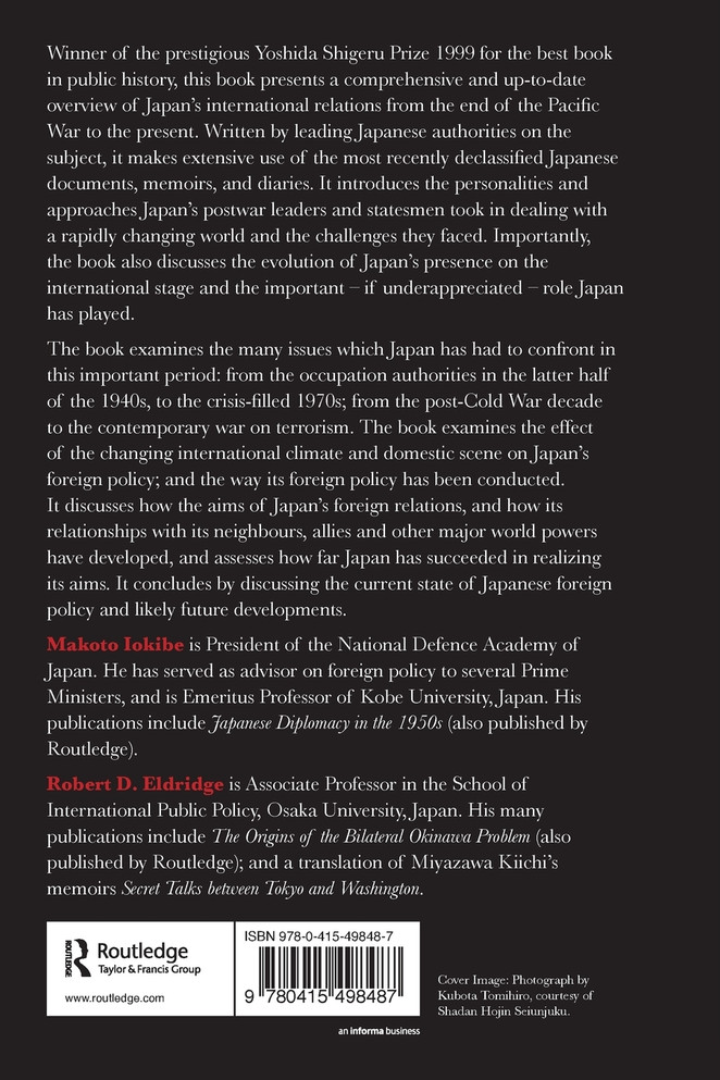 The Diplomatic History of Postwar Japan