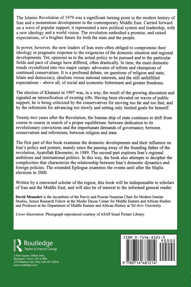 Post-Revolutionary Politics in Iran