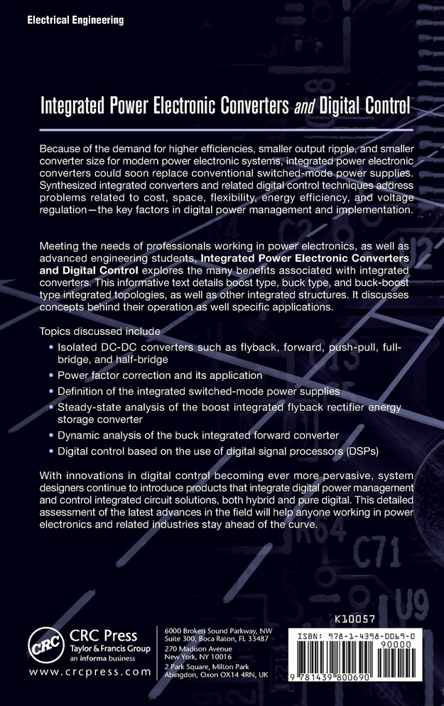 Integrated Power Electronic Converters and Digital Control