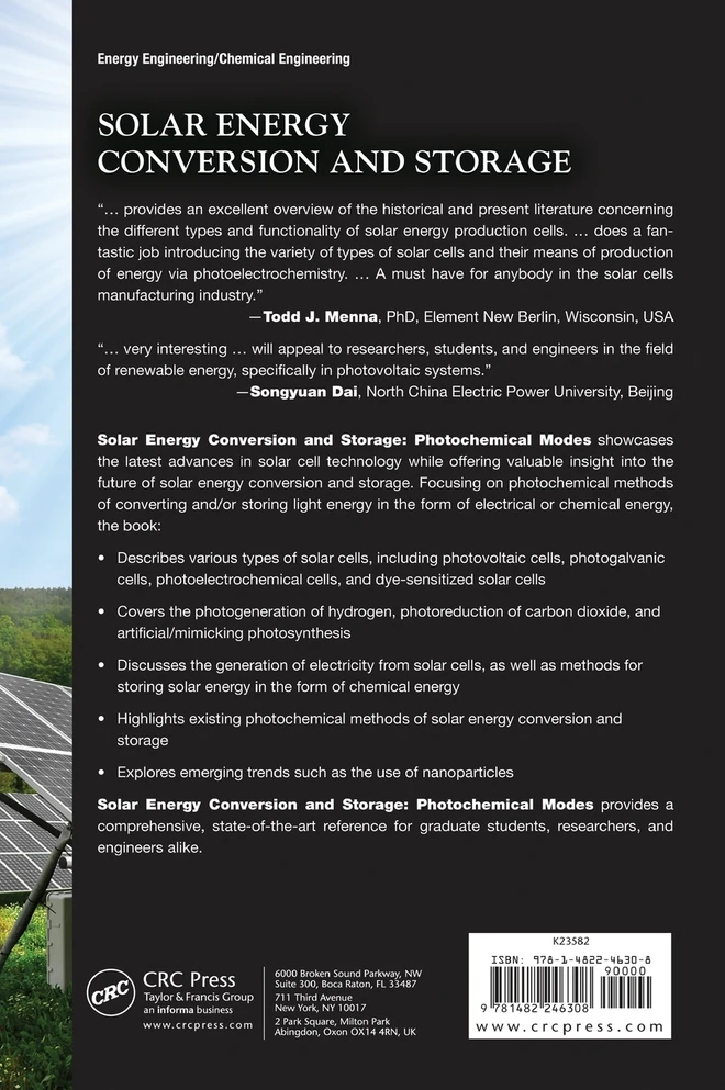 Solar Energy Conversion and Storage