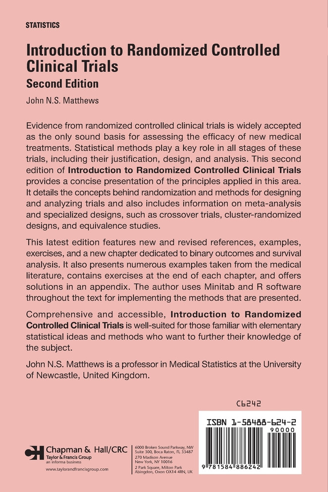 Introduction to Randomized Controlled Clinical Trials