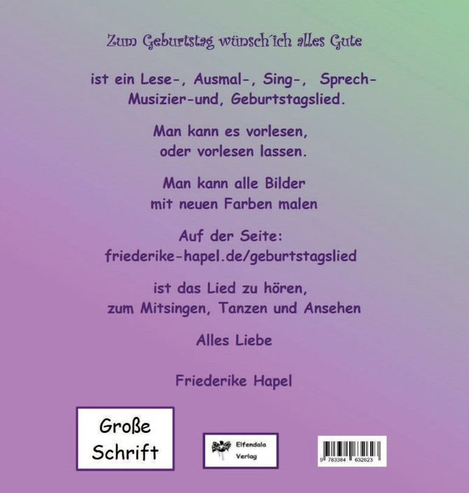 Zum Geburtstag wünsch´ ich alles Gute