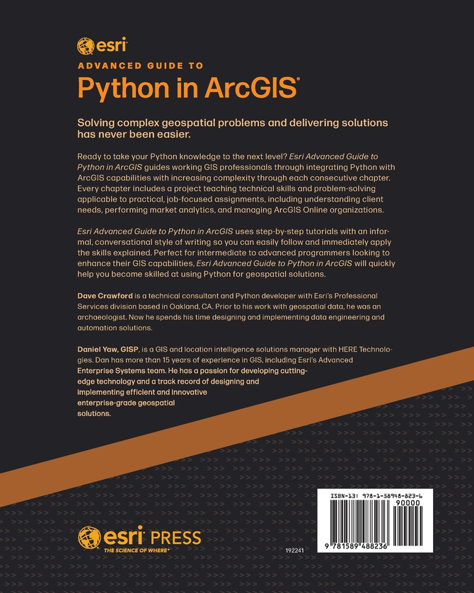 Esri Advanced Guide to Python in ArcGIS