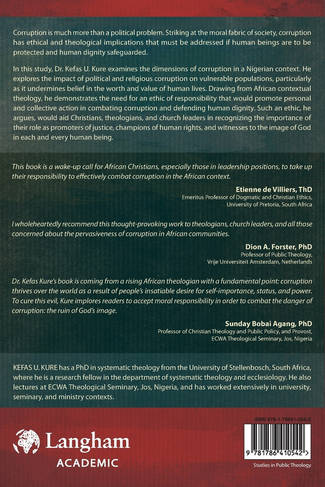 An Ethic of Responsibility for Nigeria