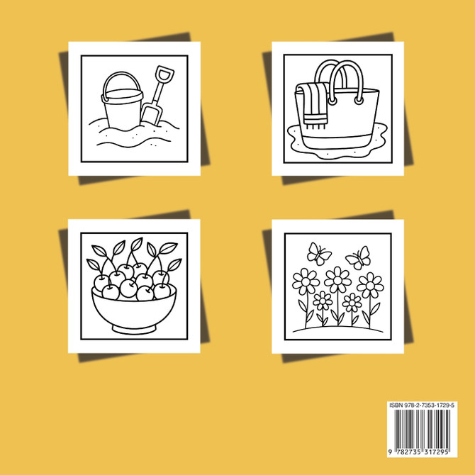 Estate Facile e Rilassante - Libro da Colorare