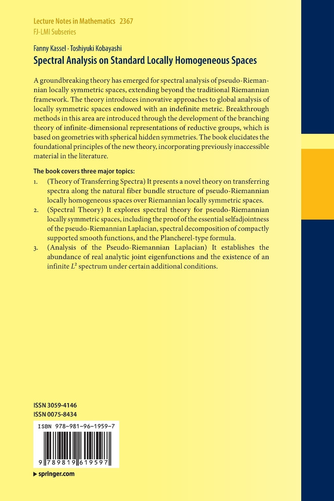 Spectral Analysis on Standard Locally Homogeneous Spaces