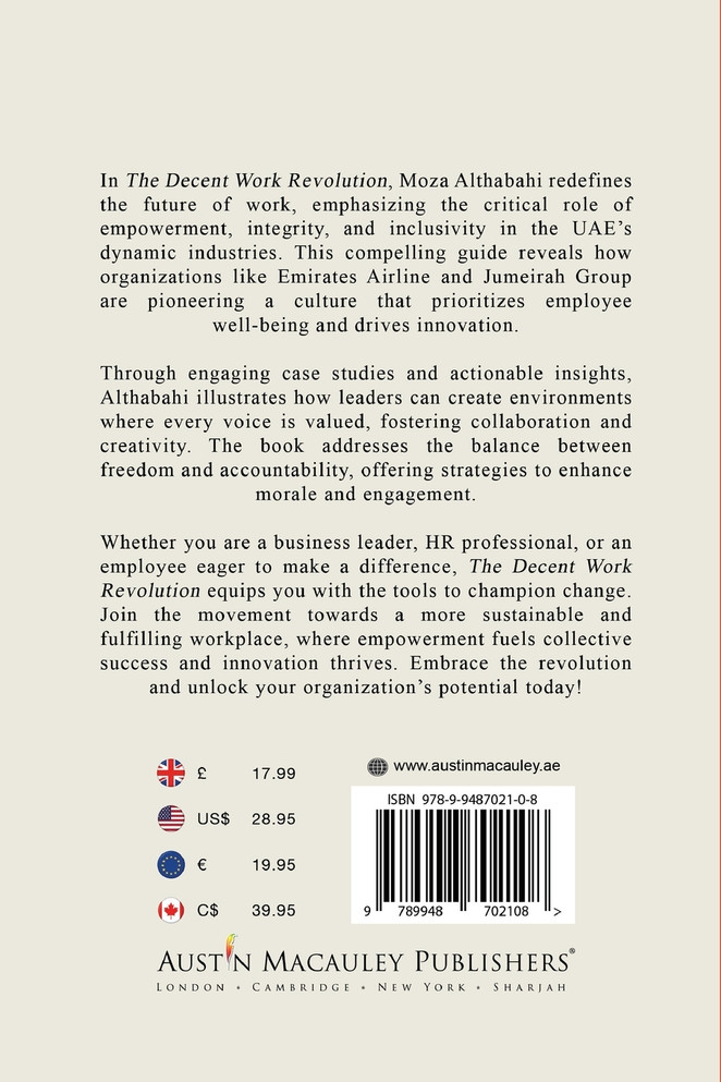 The Decent Work Revolution