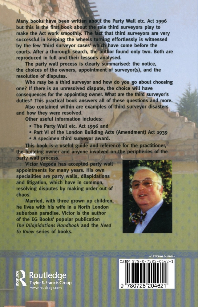 The Role of the Third Surveyor under the Party Wall Act 1996