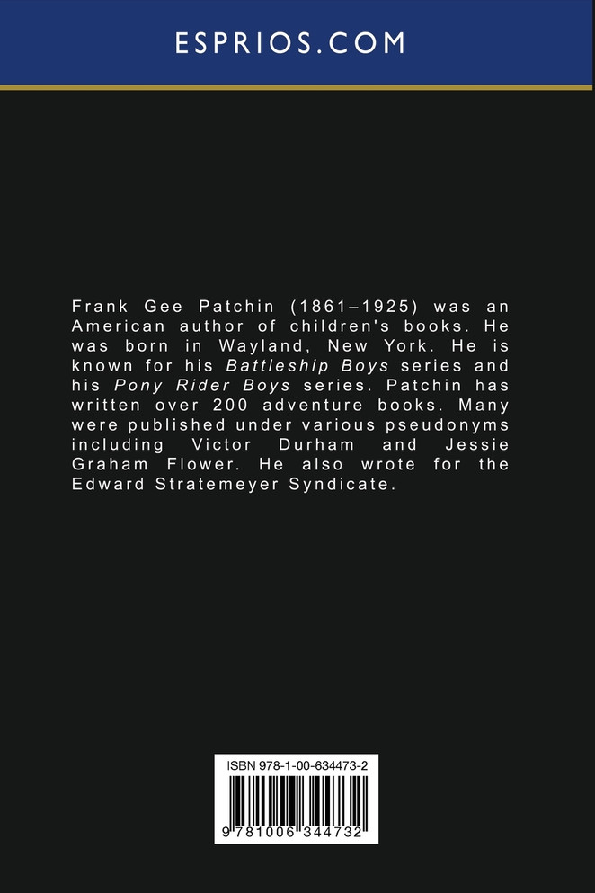 The Pony Rider Boys in the Ozarks (Esprios Classics)