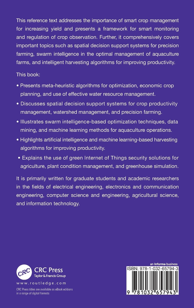 Optimizing Smart and Sustainable Agriculture for Sustainability