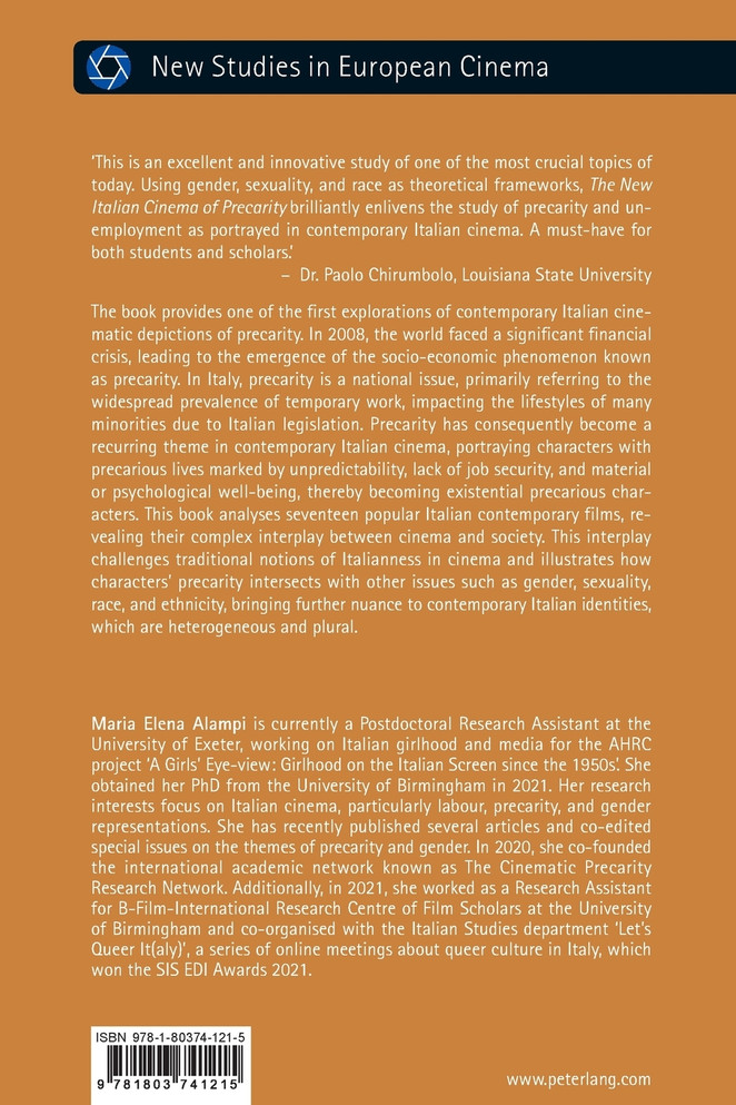 The New Italian Cinema of Precarity