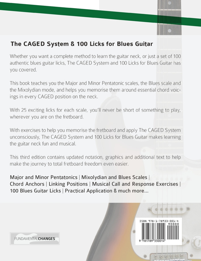 The Caged System and 100 Licks for Blues Guitar