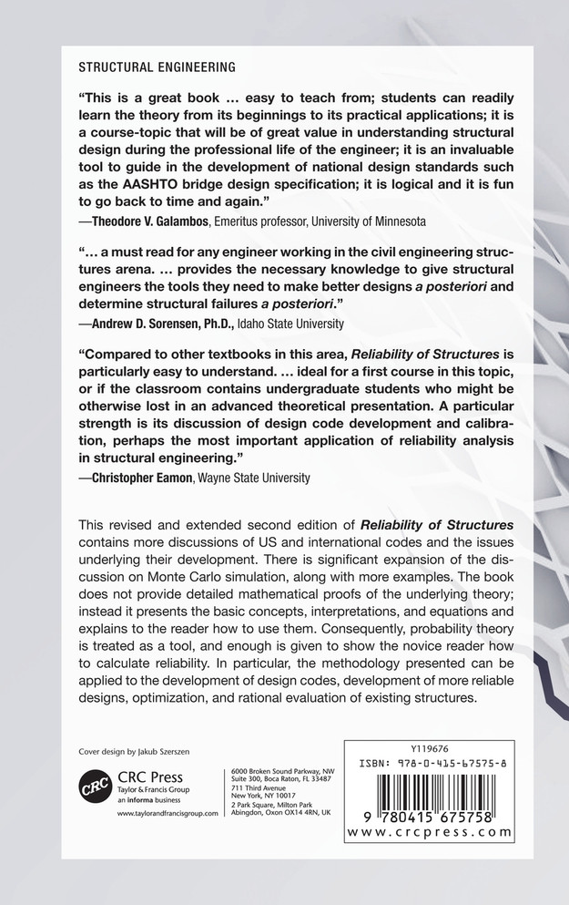 Reliability of Structures