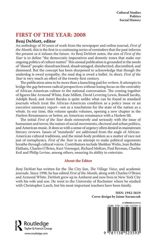 First of the Year: 2008