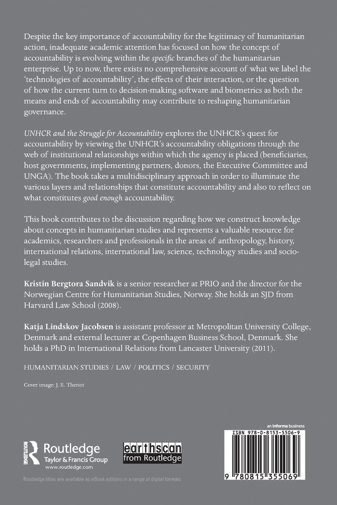 UNHCR and the Struggle for Accountability